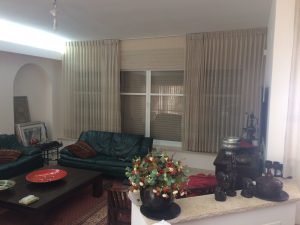 וילון אחרי כביסה